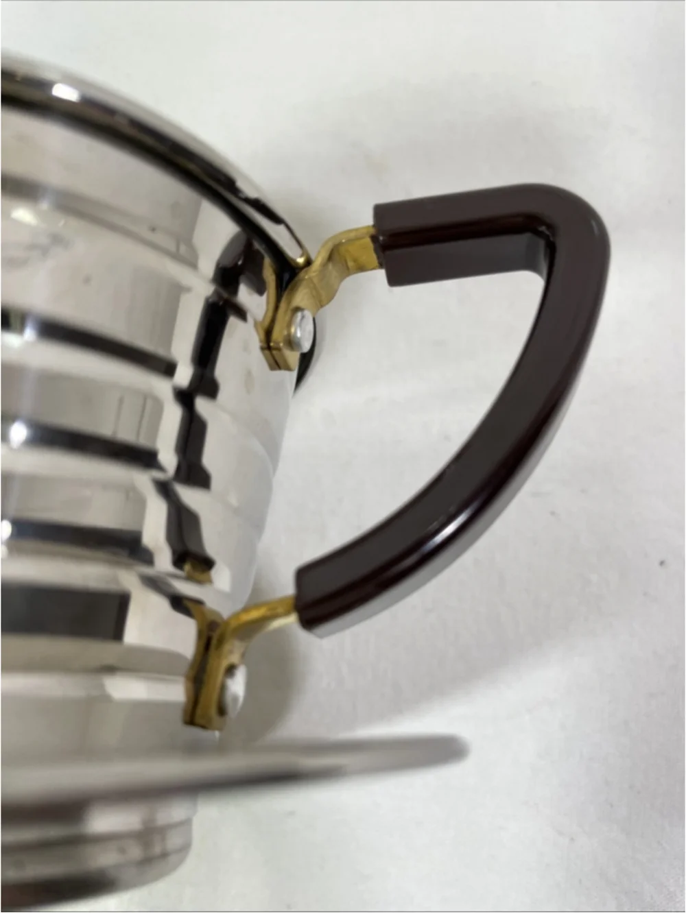 Kalita Wave Series 155 Coffee Dripper Stainless Steel 1-2 Cups Brown Handle